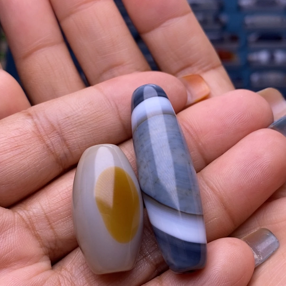 无***說玛瑙/玉髓套链未镶嵌