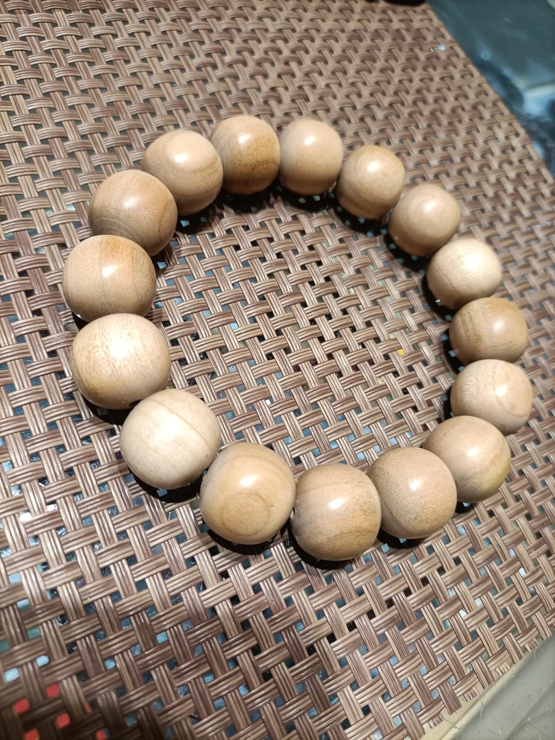 非金属木质手链 纯桃木精品老型珠