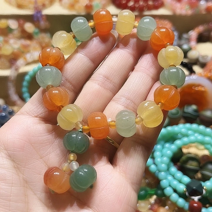 玛瑙/玉髓未镶嵌手链