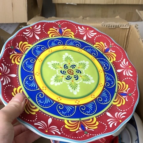 盘陶瓷制品满25拼单发货默认微瑕