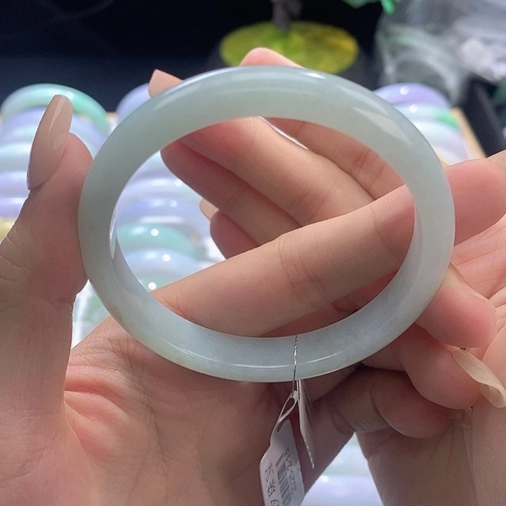 未镶嵌手链翡翠小雅54圈口