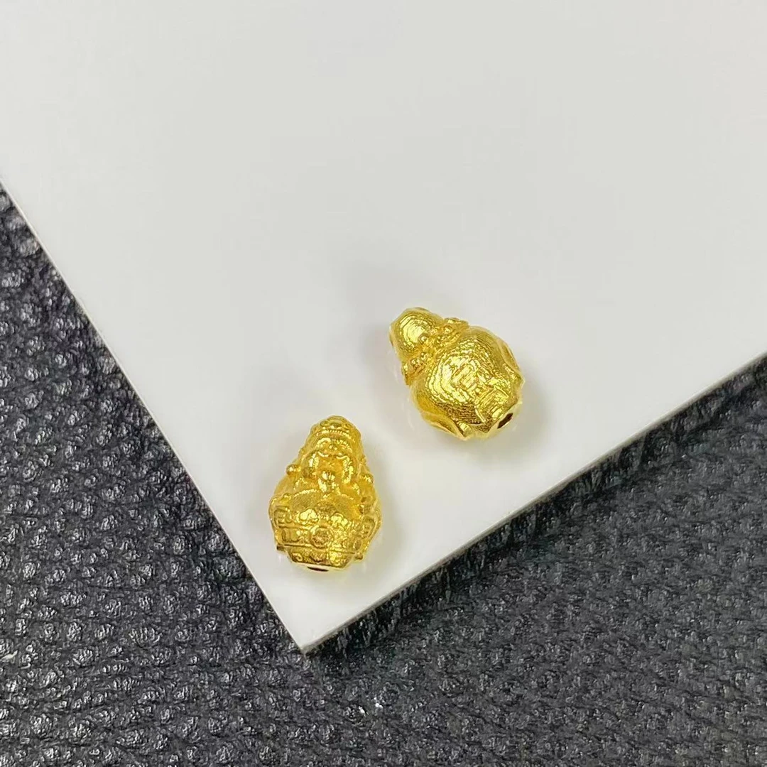 「戴琴珠宝」YZ4706-18K金财神配件-HH(多样性发其一)