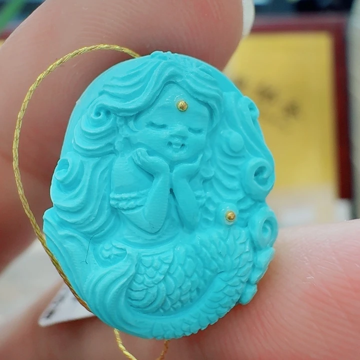 绿松石未镶嵌珠宝奇石