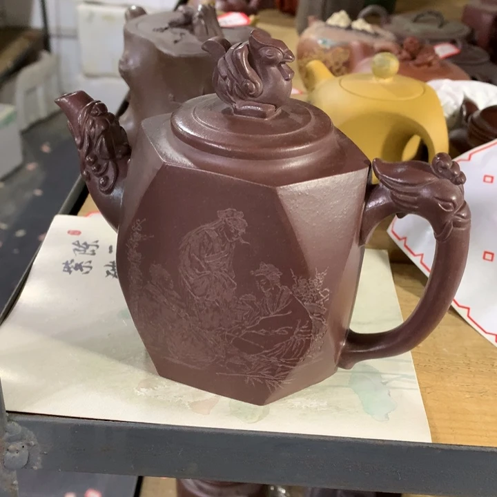 紫砂茶壶原矿手工194