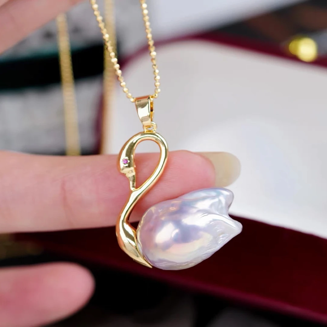 天鹅巴洛克万能扣吊坠多样性发一