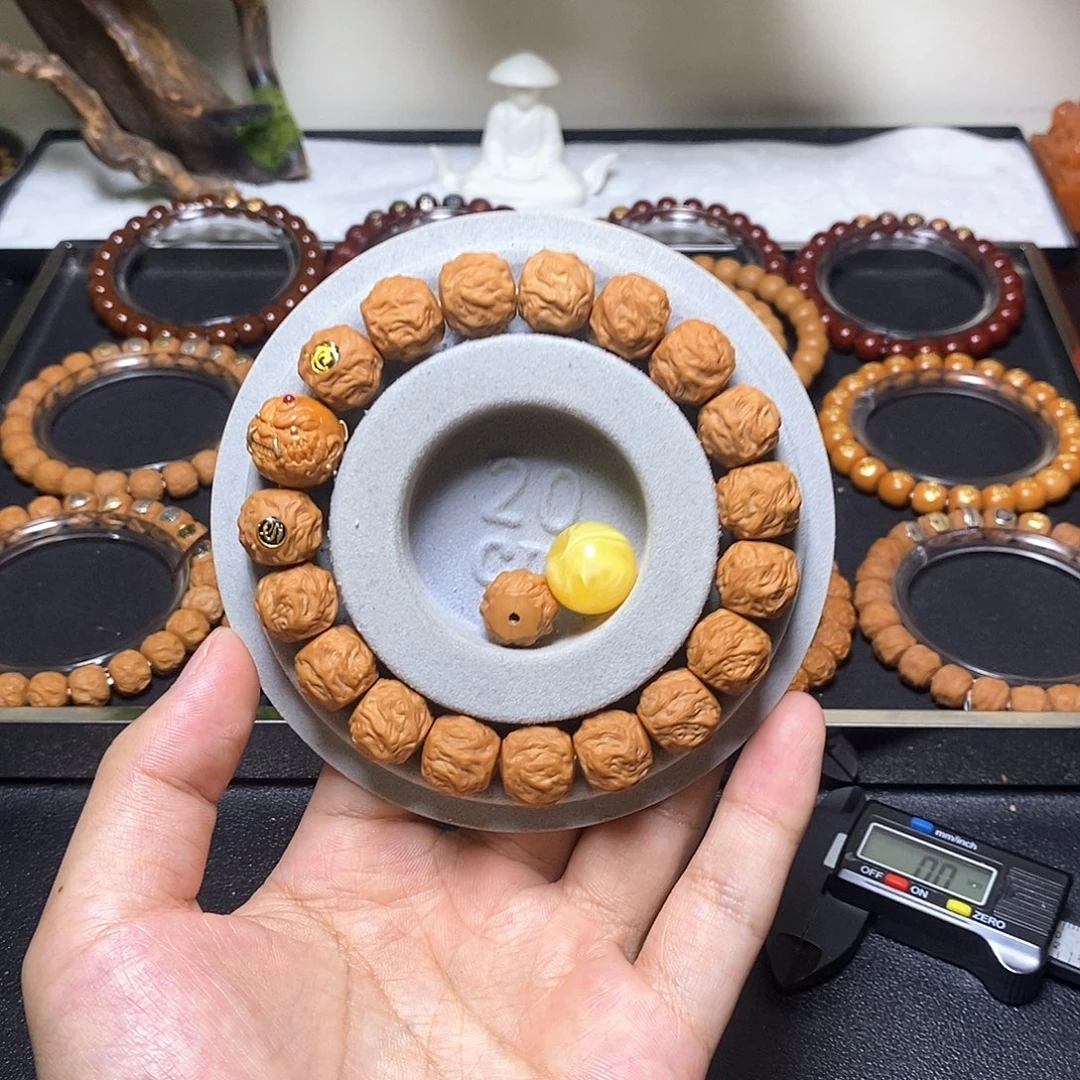 猴头核桃手串恶魔精工龙蛇之变尺寸14左右全品