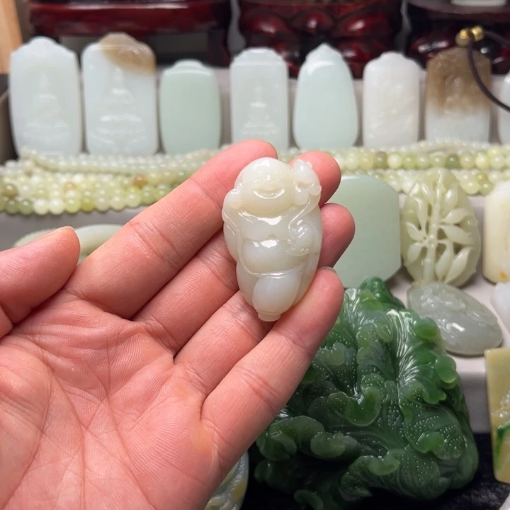 和田玉（糖玉）未镶嵌颈饰晨*