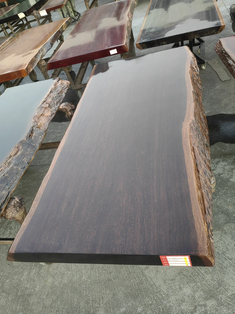 非洲进口实木大板茶桌办公桌