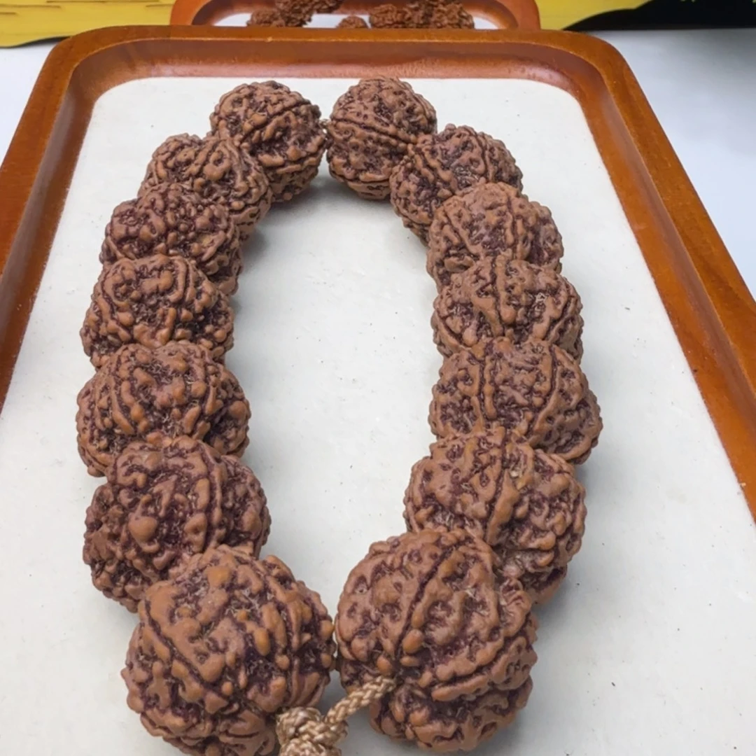 金刚菩提吊坠25荔枝纹超头收藏