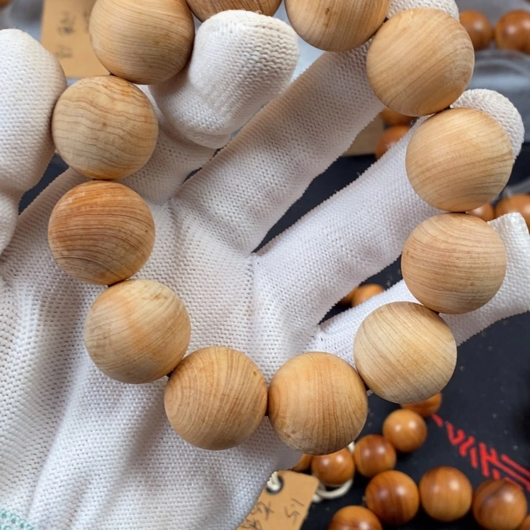 柏木（崖柏）手串/手链九*毛珠子2.0药香