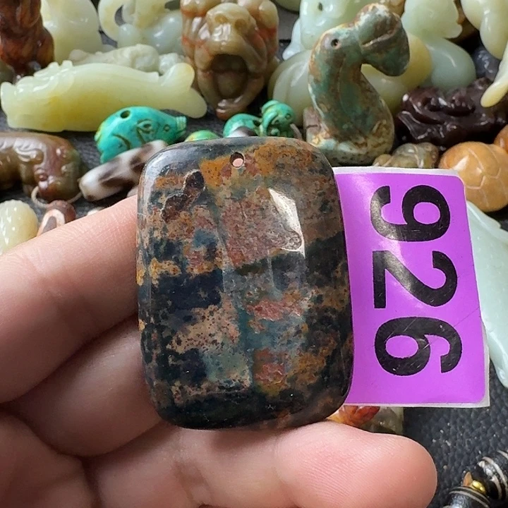 古***成玛瑙/玉髓未镶嵌颈饰