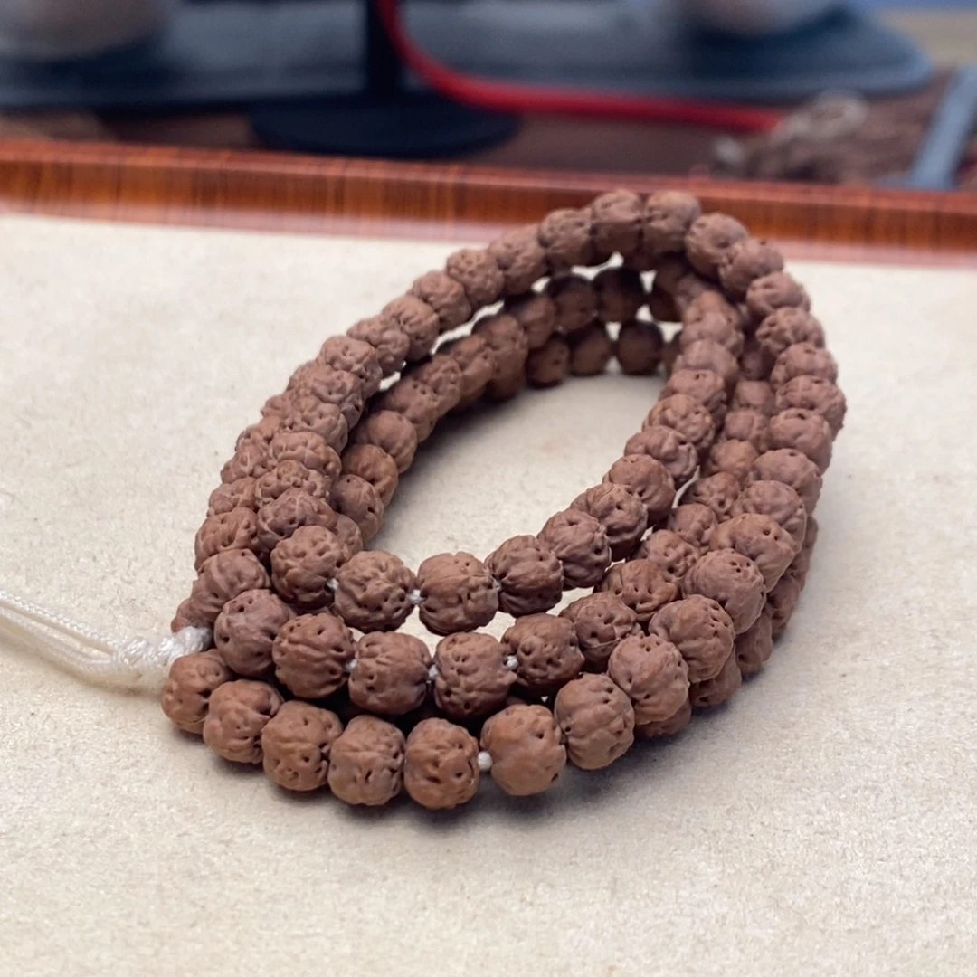 小***️金刚菩提手串佛手卡7的108