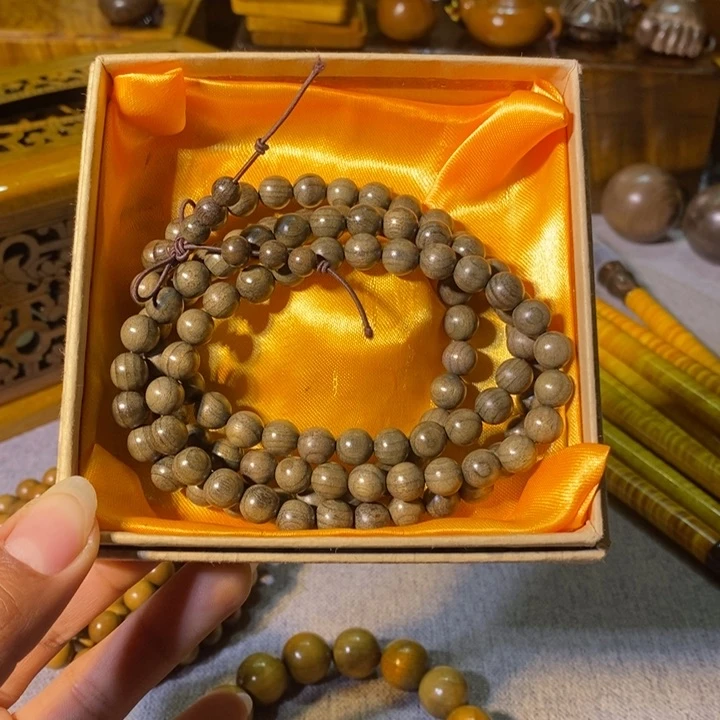 金丝楠金丝楠阴沉木手串0.8