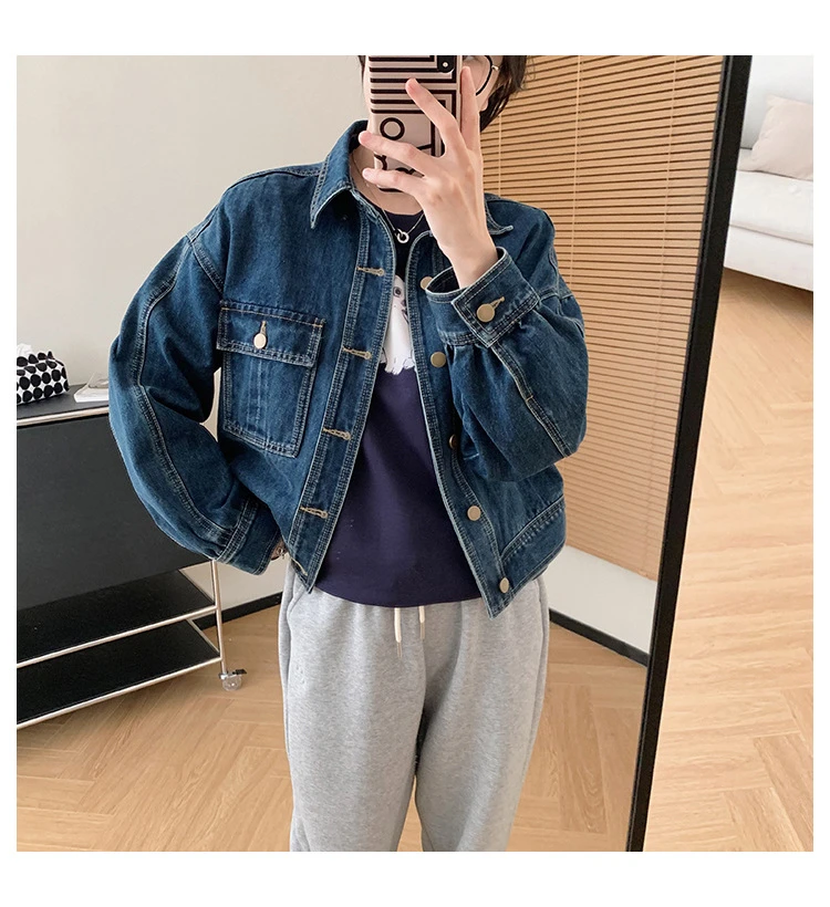 （201-300）牛仔外套显瘦百搭夏季百搭默认瑕疵