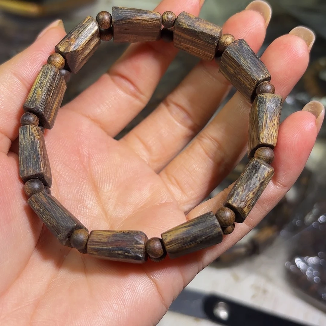 沉香手串奇楠沉香手牌13克➕