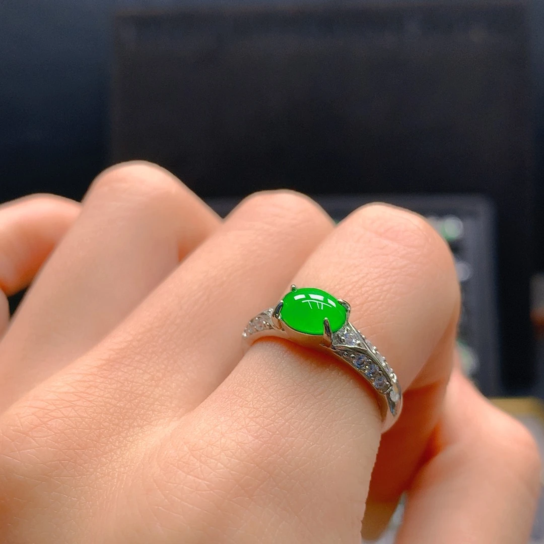 未镶嵌戒指翡翠天然翡翠