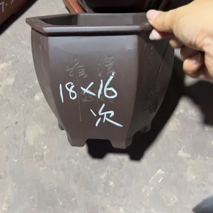 紫砂花盆紫砂花盆