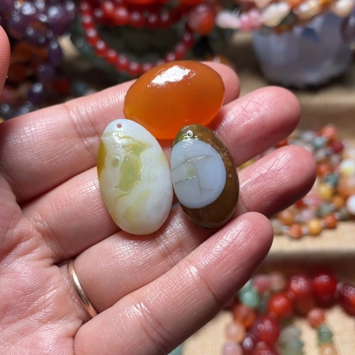 玛瑙/玉髓合金手链