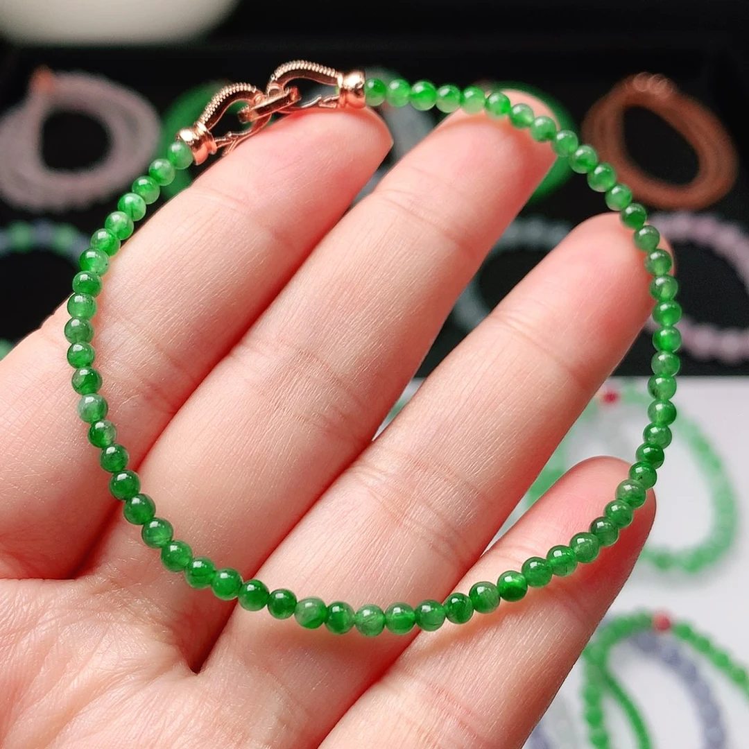 翡翠未镶嵌手链翡翠