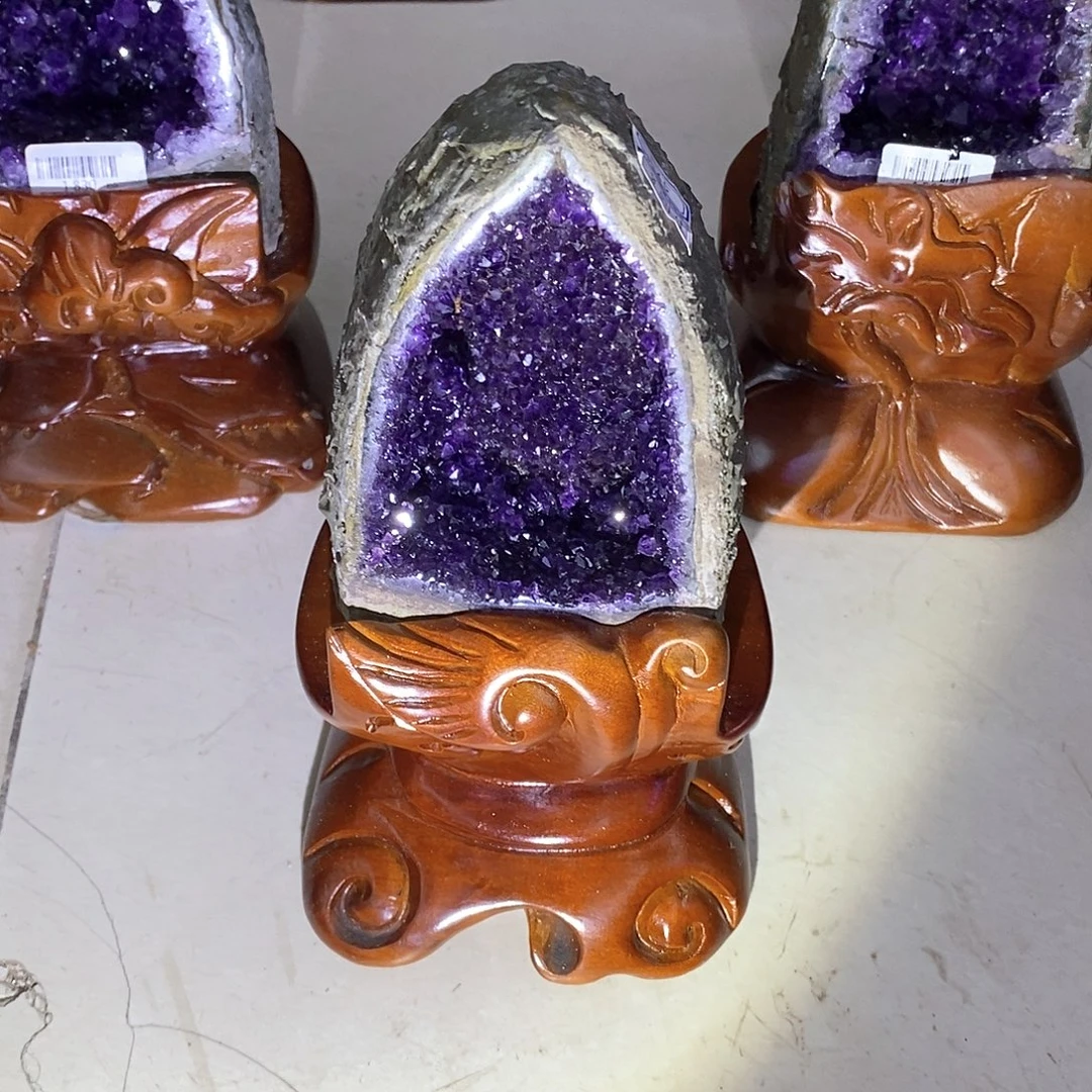 未镶嵌紫晶大型摆件（非配饰）小潘