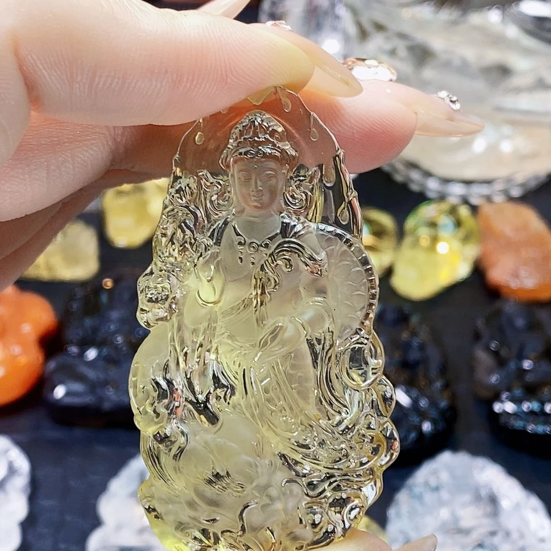 未镶嵌颈饰水晶妍**爹吊坠