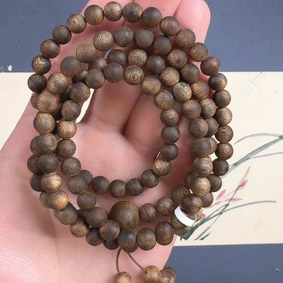 沉香手串0.7奇楠沉香手串超高油脂