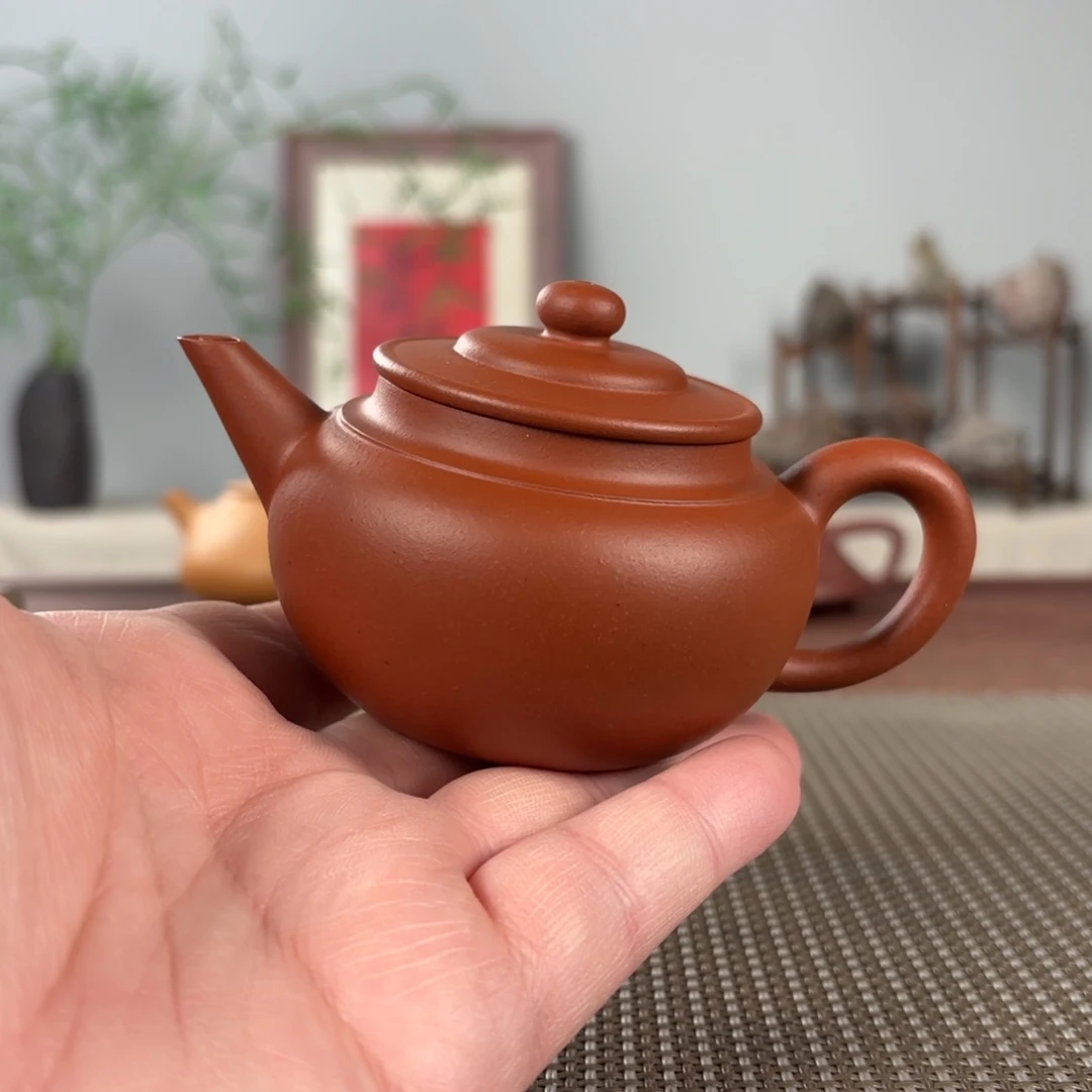 紫砂茶壶黄龙山原矿紫砂壶