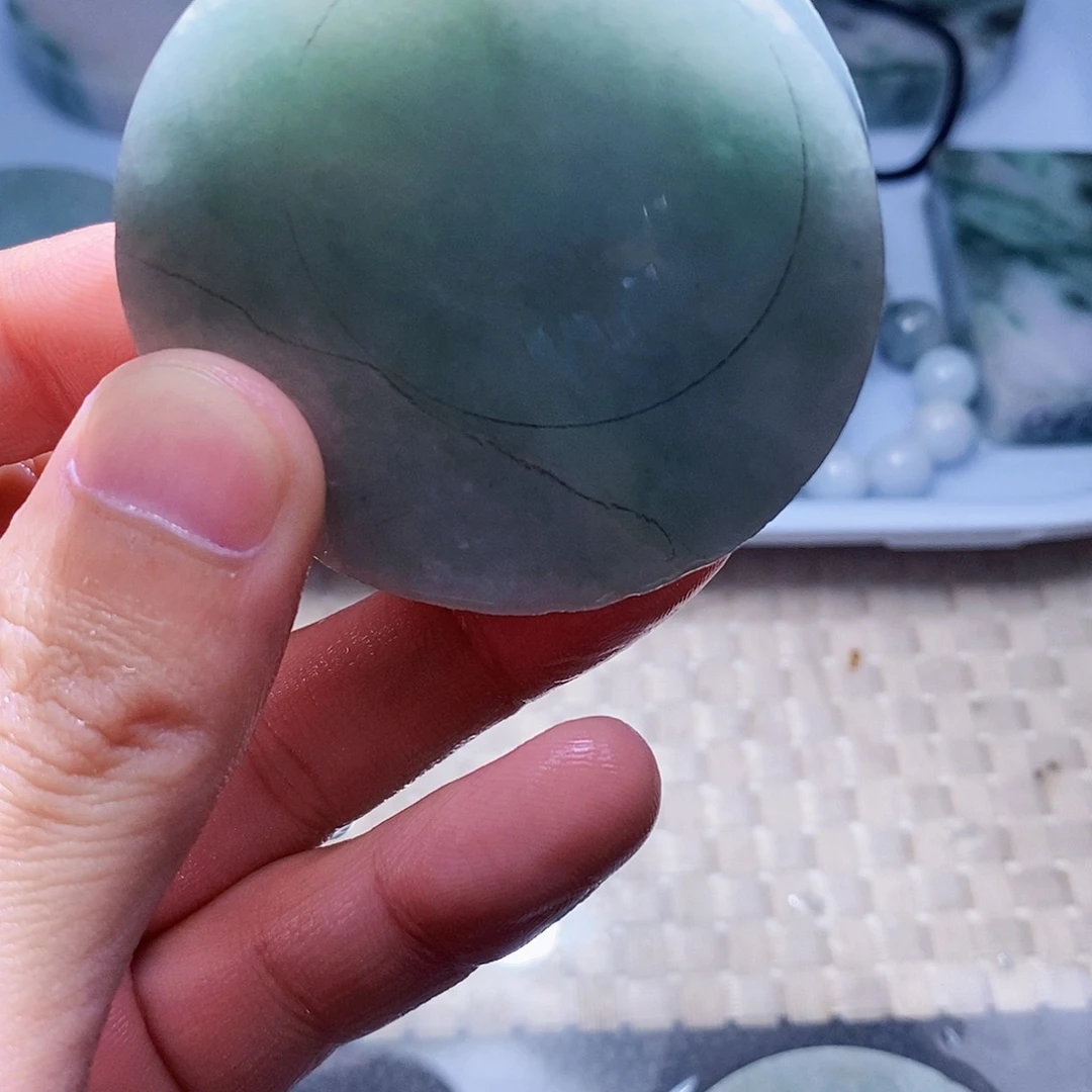 翡翠未镶嵌颈饰588