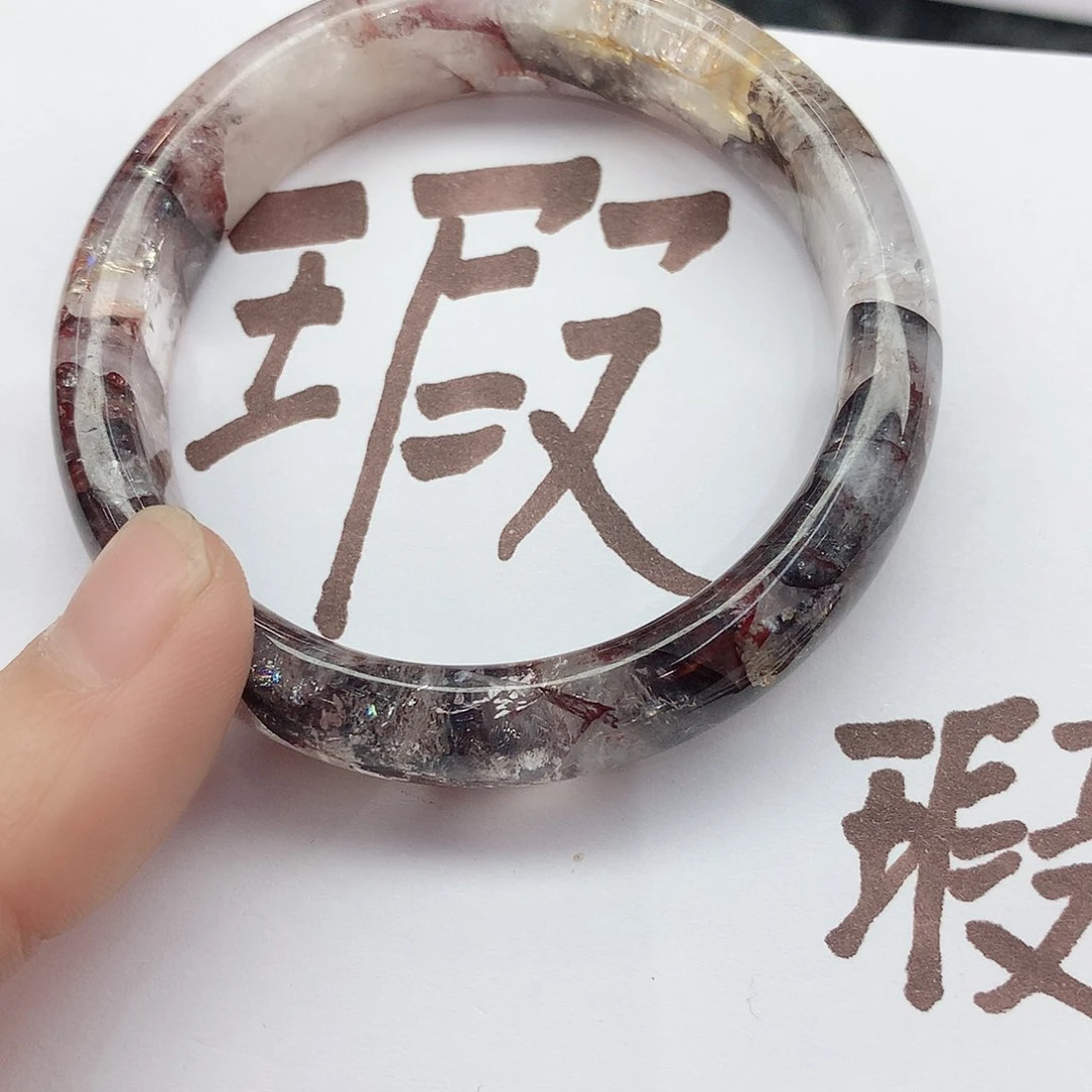 水晶手镯未镶嵌458（5556瑕疵