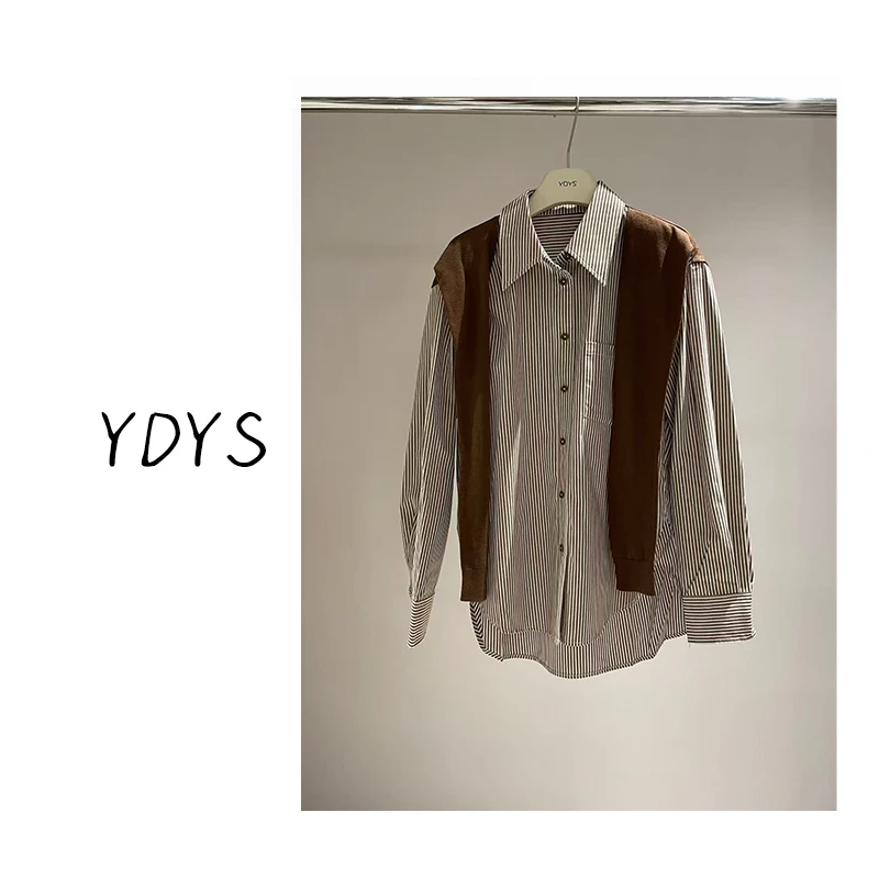 【YDYS】25K00835 2025新款时尚气质小众衬衫