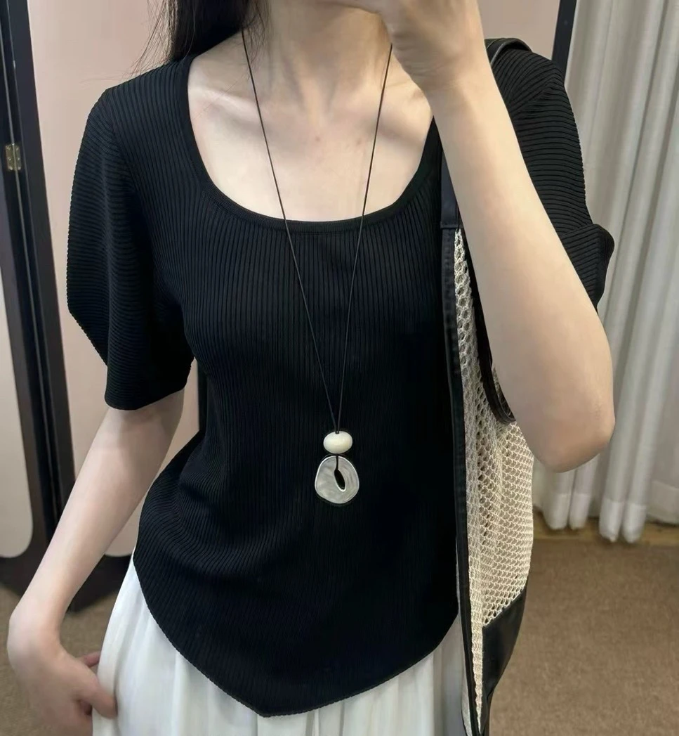 漂亮女孩必备.冰丝天丝小衫.冰冰凉凉直接脱不下来