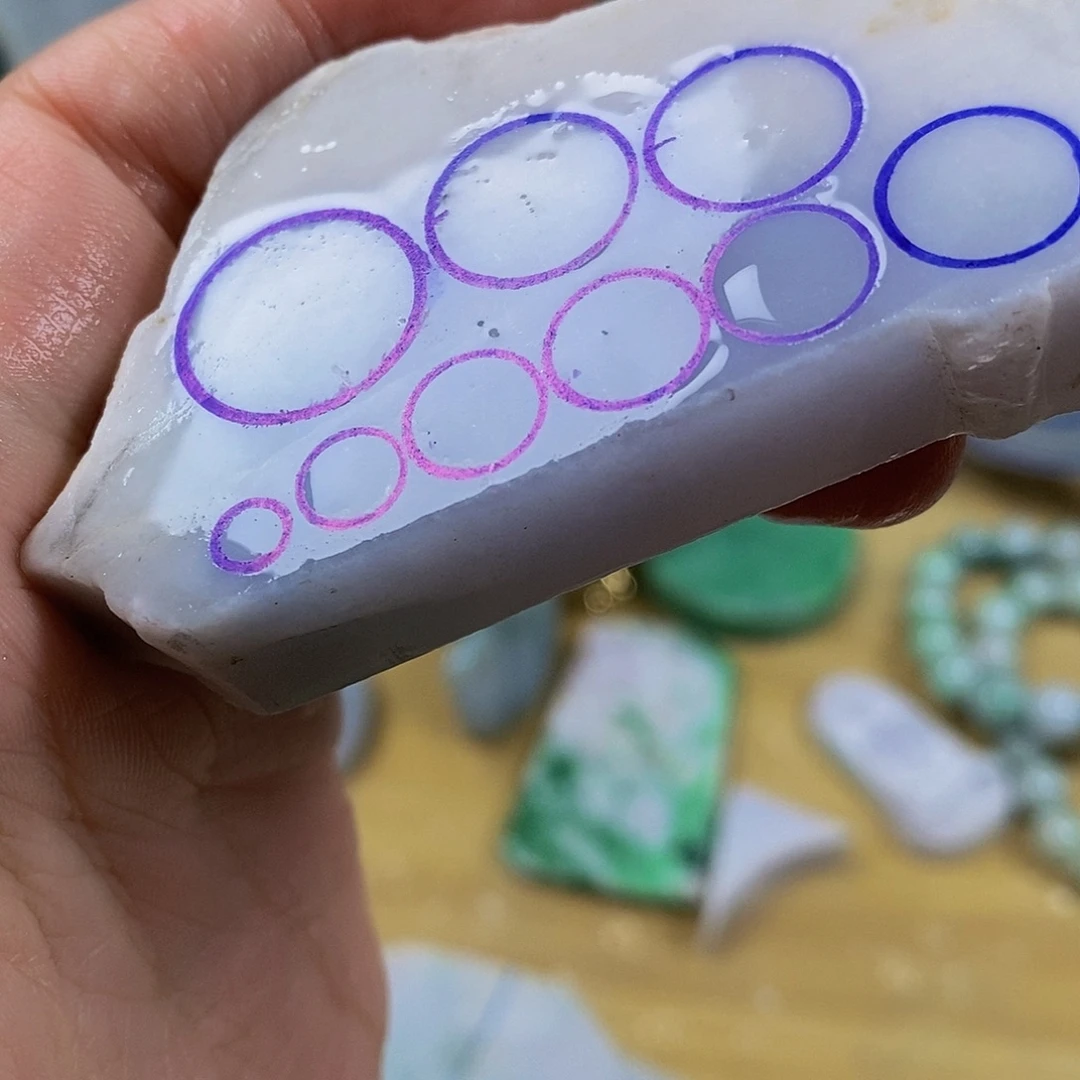 翡翠未镶嵌挂件缅甸翡翠A货