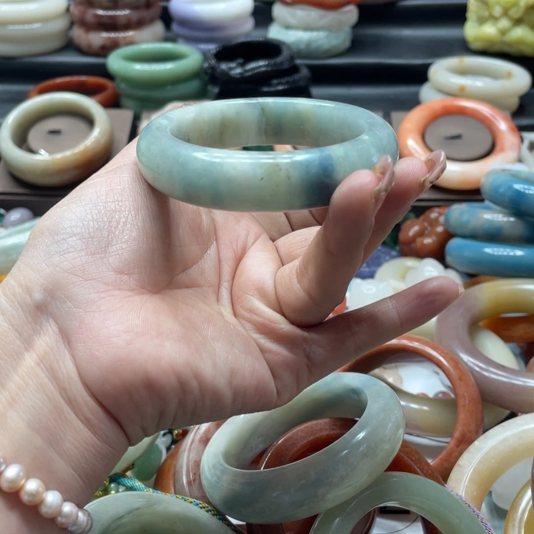 石英质玉手镯合金珍*