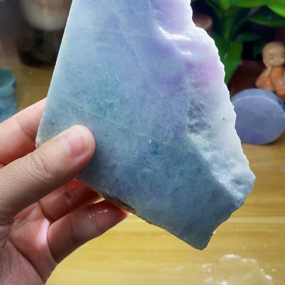 翡翠未镶嵌颈饰毛料20