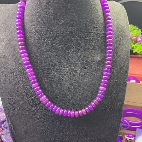 非金属南非老油料玉华算盘项链S207