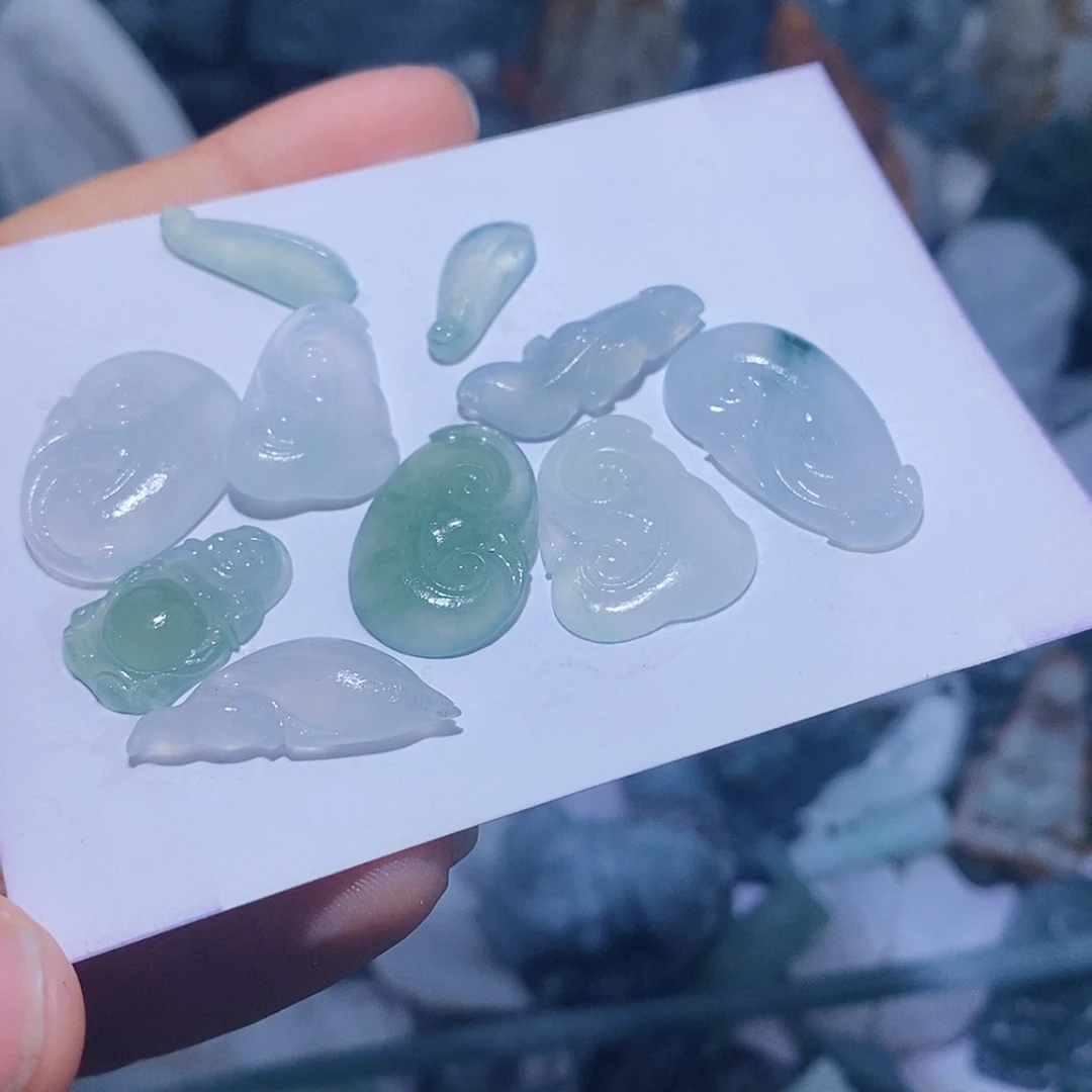 【闪购商品】定制翡翠未镶嵌瘦***王翡翠
