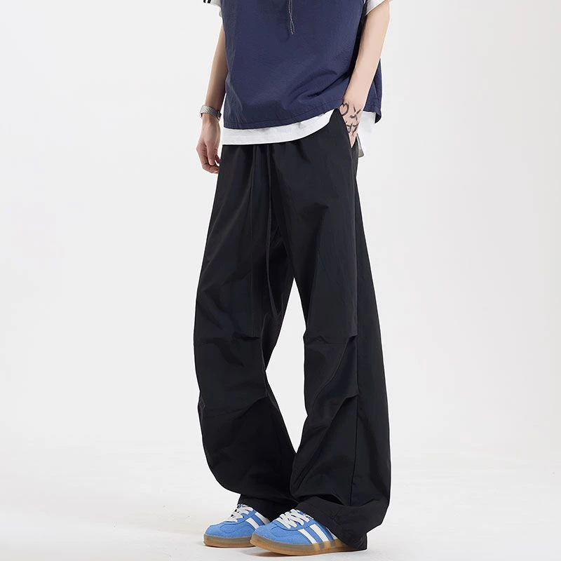 春夏男款速干裤夏季直筒运动裤户外宽松裤裤子薄款阔腿多色可选