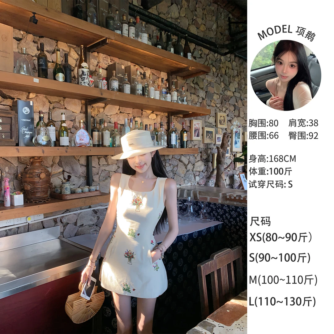 天鹅er 【文艺复兴的浪漫】小个子气质复古法式连衣裙E25Q1968