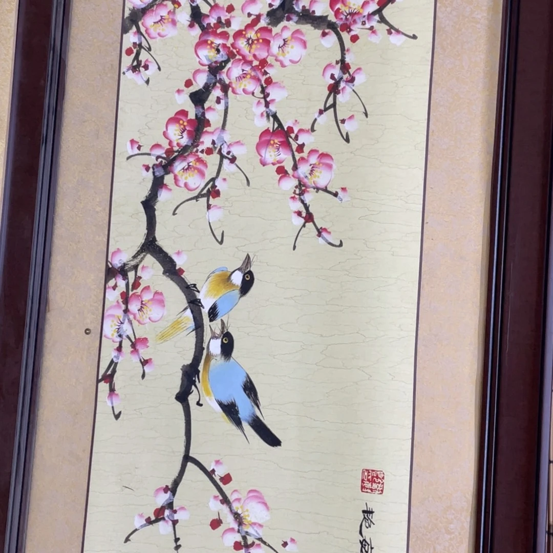 深***术国画老师手笔手绘作品N