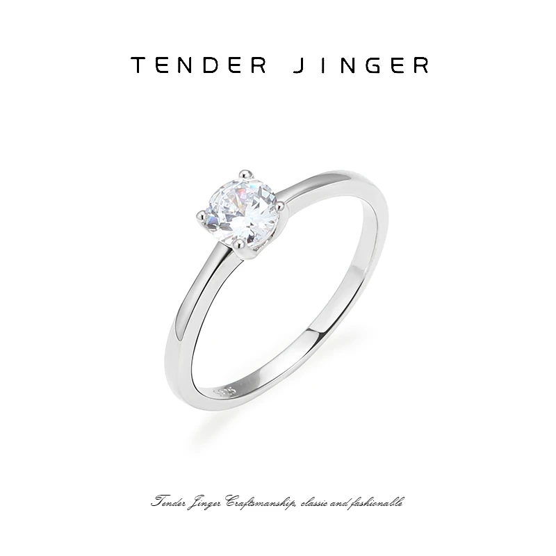 Tender Jinger 925银戒指 25新款意大利戒指轻奢高级
