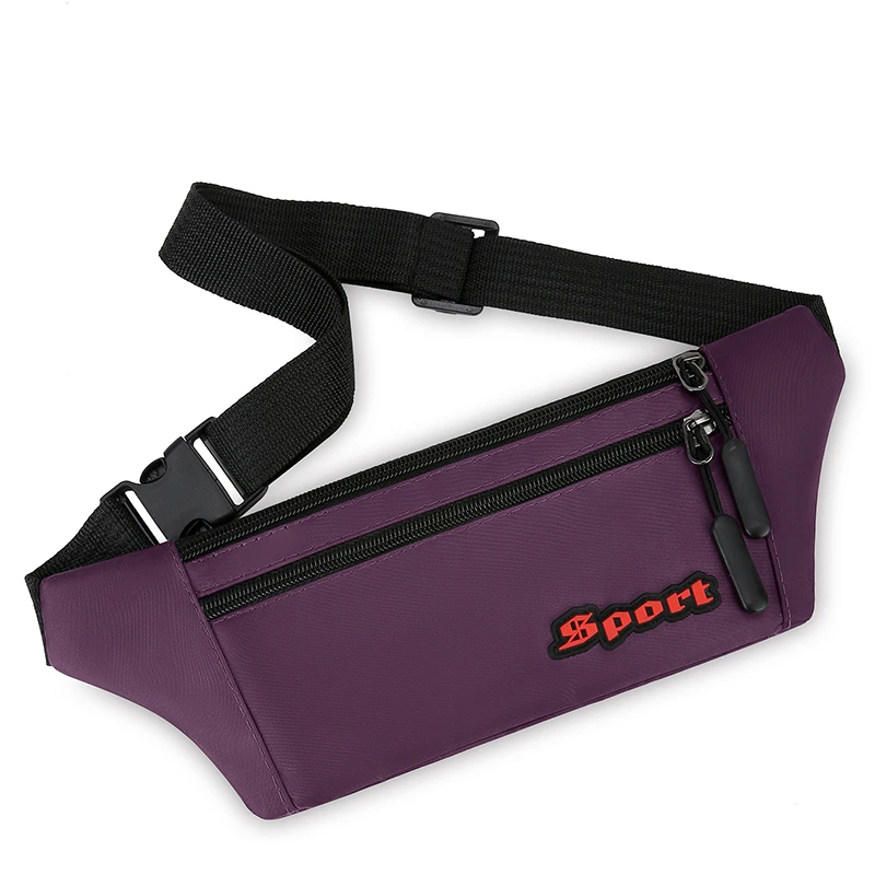 工地干活腰包耐磨2023牛津布休闲薄款贴身跑步运动手机包男女通用