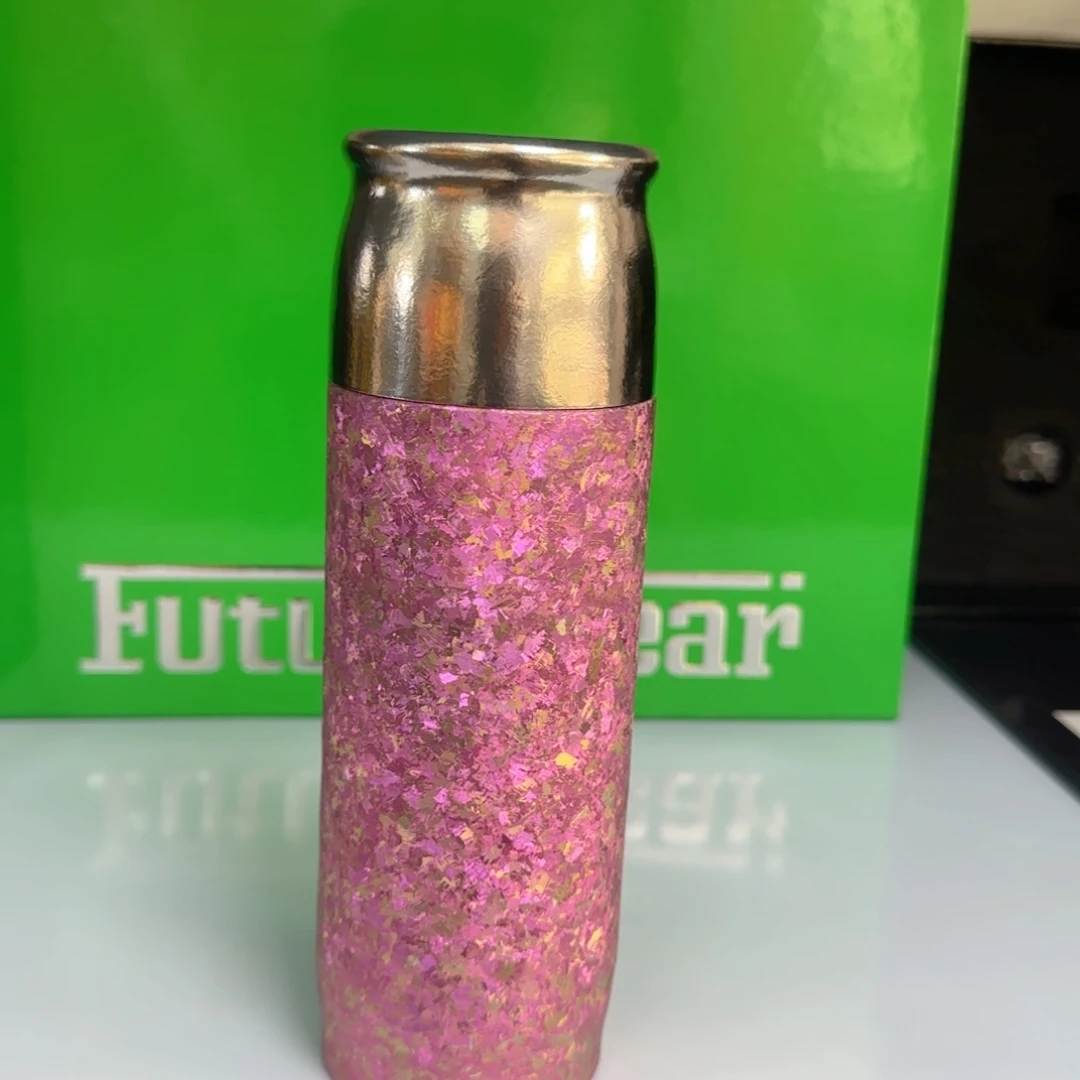 未来熊钛杯海棠粉