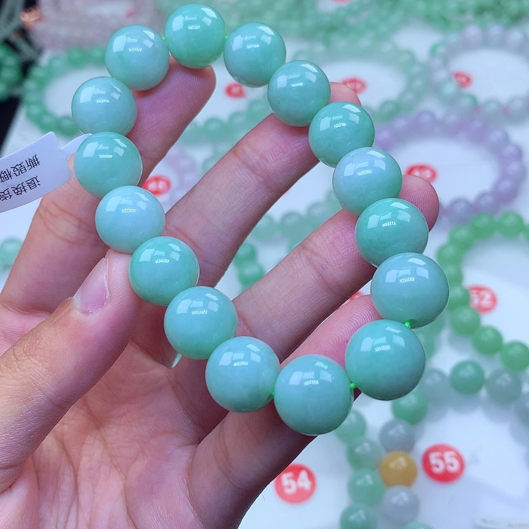 翡翠未镶嵌毛衣链