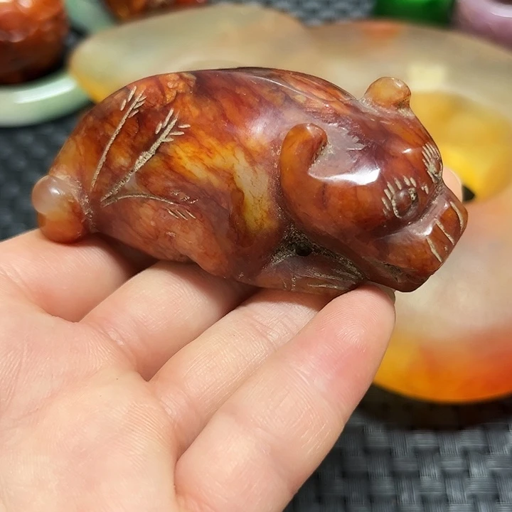 紫金钵盂菩提吊坠低*