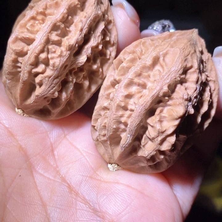 文玩核桃把件东北野生楸子小美44