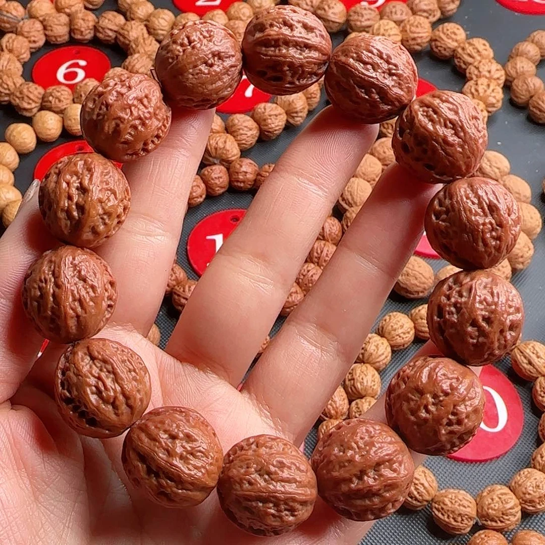 文玩核桃手串八棱西瓜