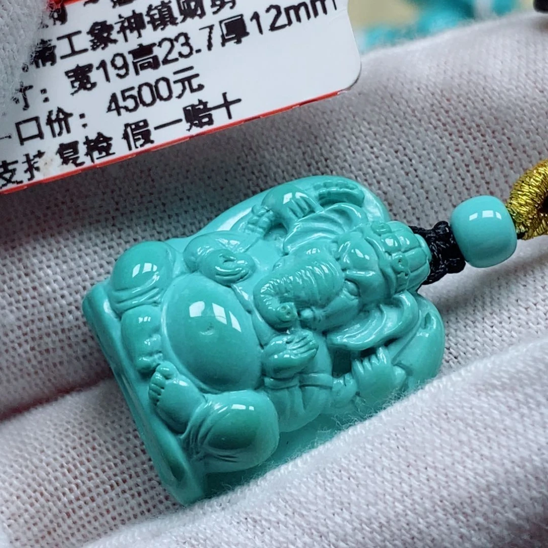 未镶嵌绿松石珠宝奇石