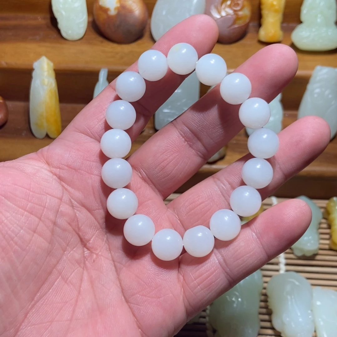 空***和田玉未镶嵌颈饰