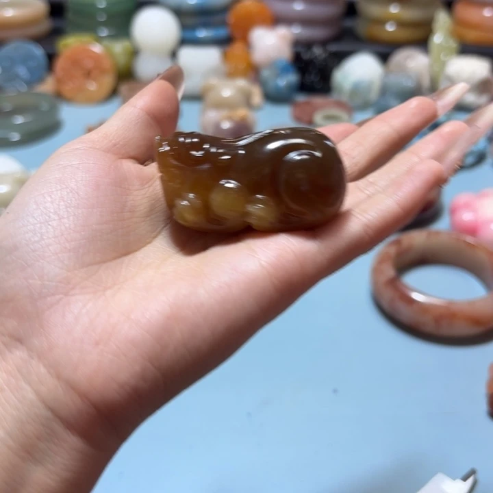 石英岩玉合金手链