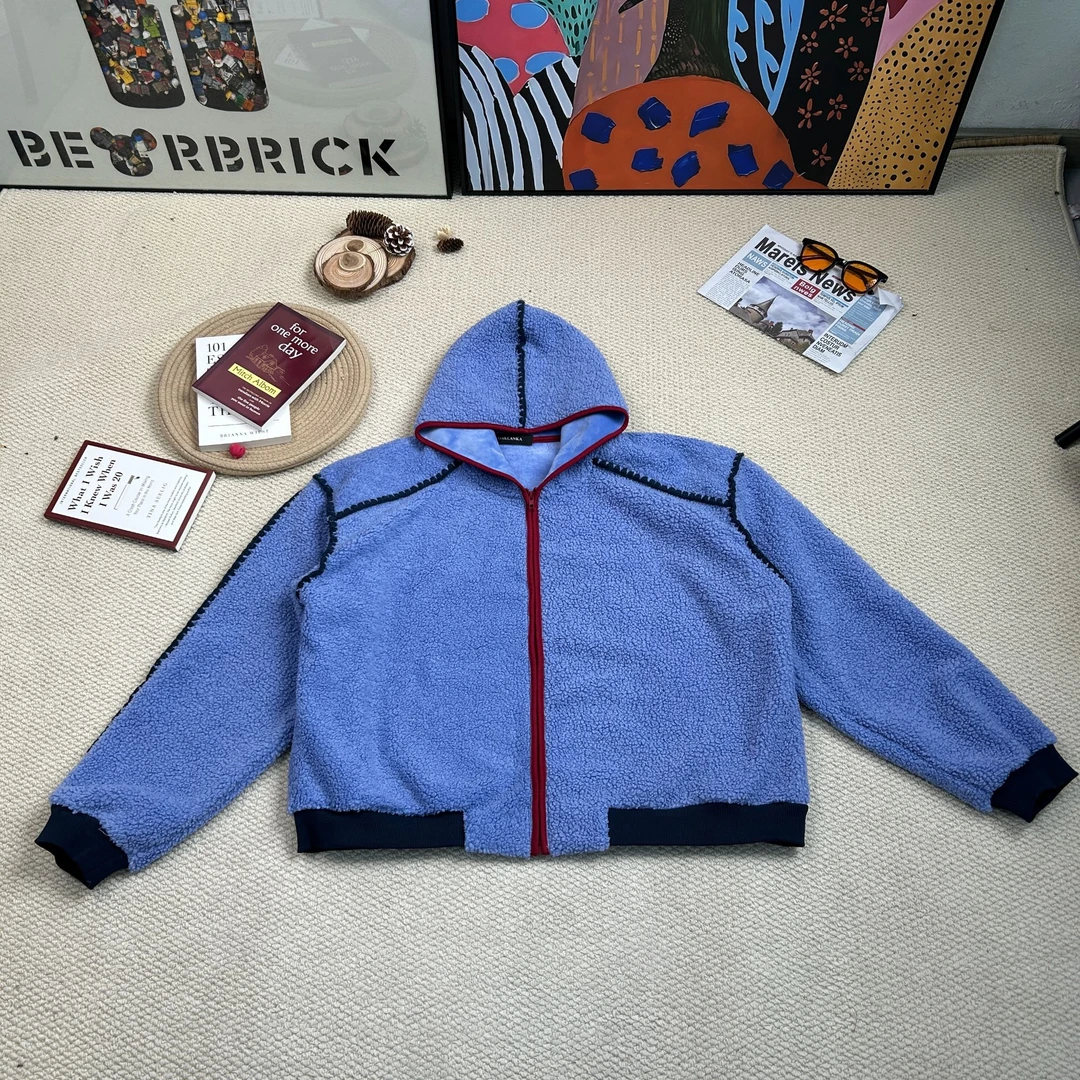 【蟹蟹推荐】2024年秋季新款卡通印花加绒加厚连帽休闲卫衣8290